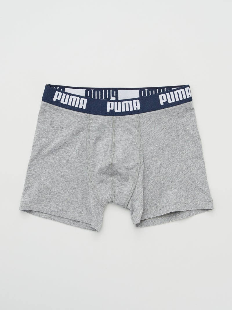 Boxers 'Puma' - Lot de 4 noir - Kiabi