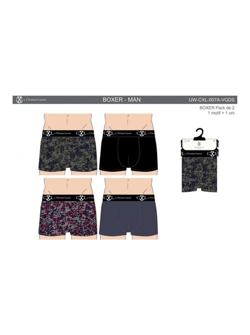 Boxershort CXL by LACROIX - Set van 4 - Kiabi