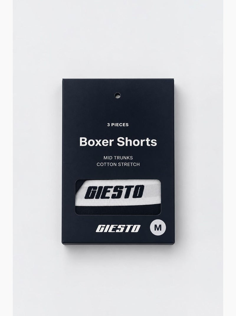 Boxershort giesto Zwart - Kiabi