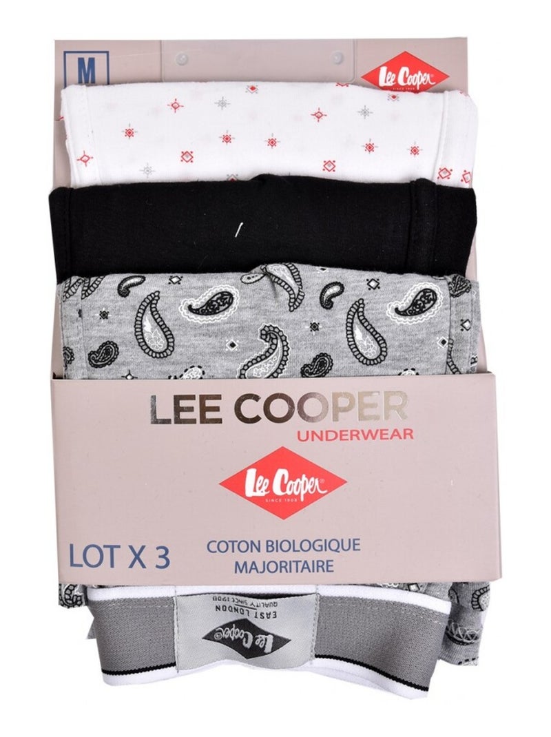 Boxershort heren lee cooper - set van 2 Multicolor - Kiabi