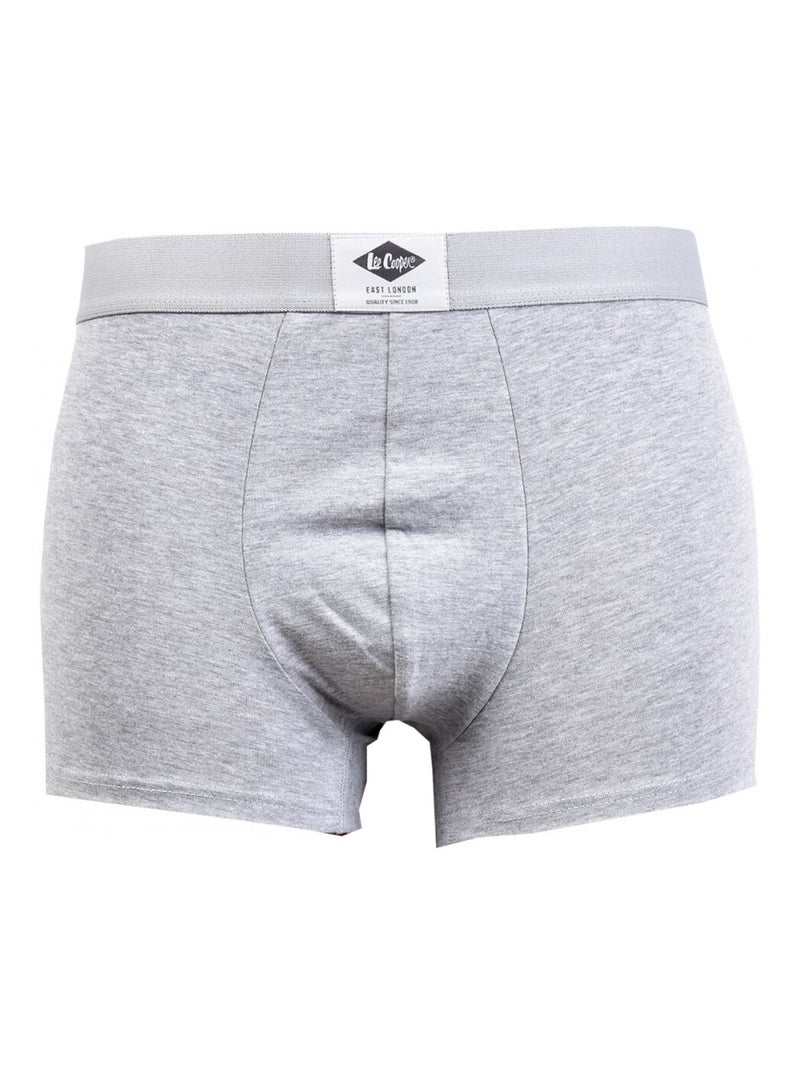 Boxershort heren lee cooper - set van 2 Zwart Wit Grijs - Kiabi