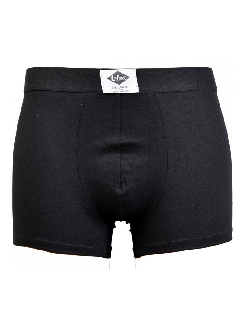 Boxershort heren lee cooper - set van 2 Zwart Wit Grijs - Kiabi