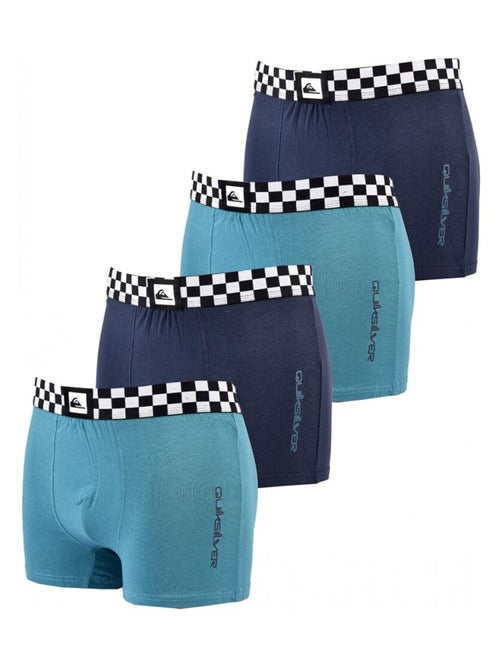 Boxershort Junior QUIKSILVER - Set van 4 - Kiabi Boxershort Junior QUIKSILVER - Set van 4 - Kiabi