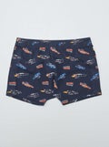 Boxershort met klittenband - So Easy BLAUW - Kiabi