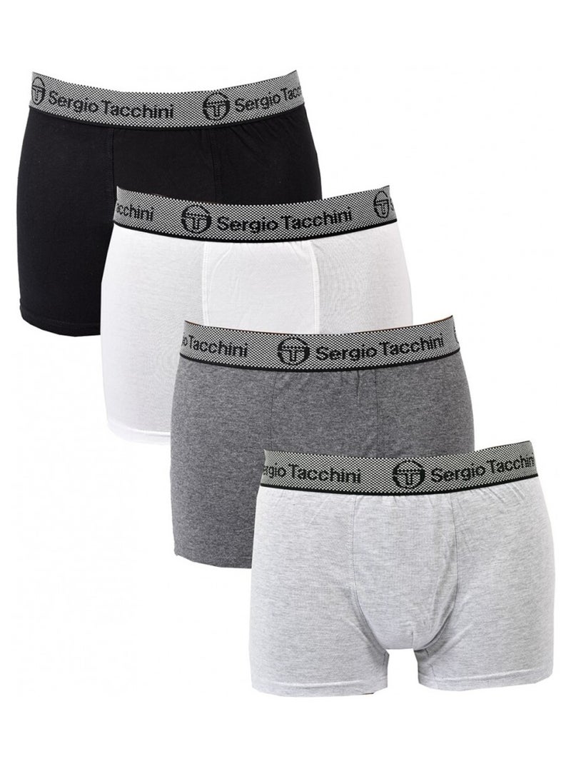 Boxershort SERGIO TACCHINI - Set van 4 Multicolor - Kiabi
