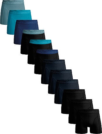 Boxershorts 12-pack premium katoen Muchachomalo ademend comfort en perfecte pasvorm