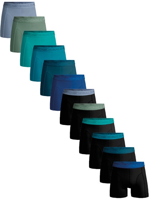 Boxershorts 12-pack premium katoen Muchachomalo ademend comfort en perfecte pasvorm - Kiabi