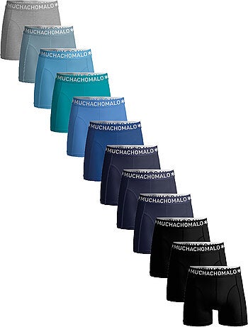 Boxershorts 12-pack premium katoen Muchachomalo ademend comfort en perfecte pasvorm