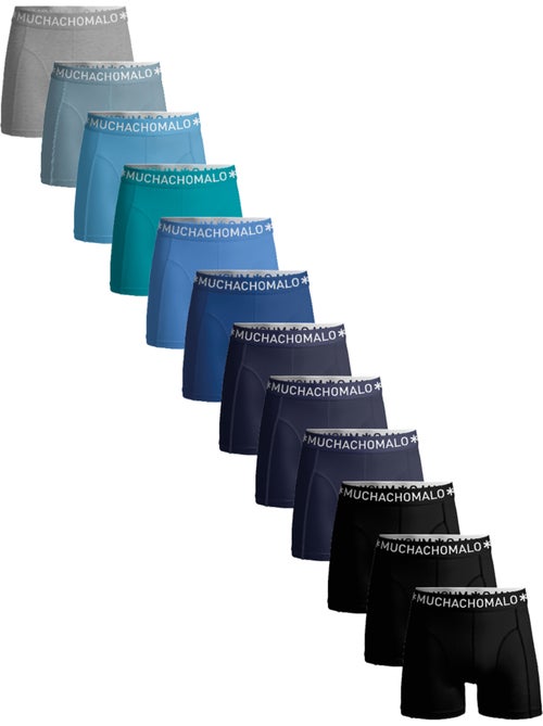 Boxershorts 12-pack premium katoen Muchachomalo ademend comfort en perfecte pasvorm - Kiabi Boxershorts 12-pack premium katoen Muchachomalo ademend comfort en perfecte pasvorm - Kiabi