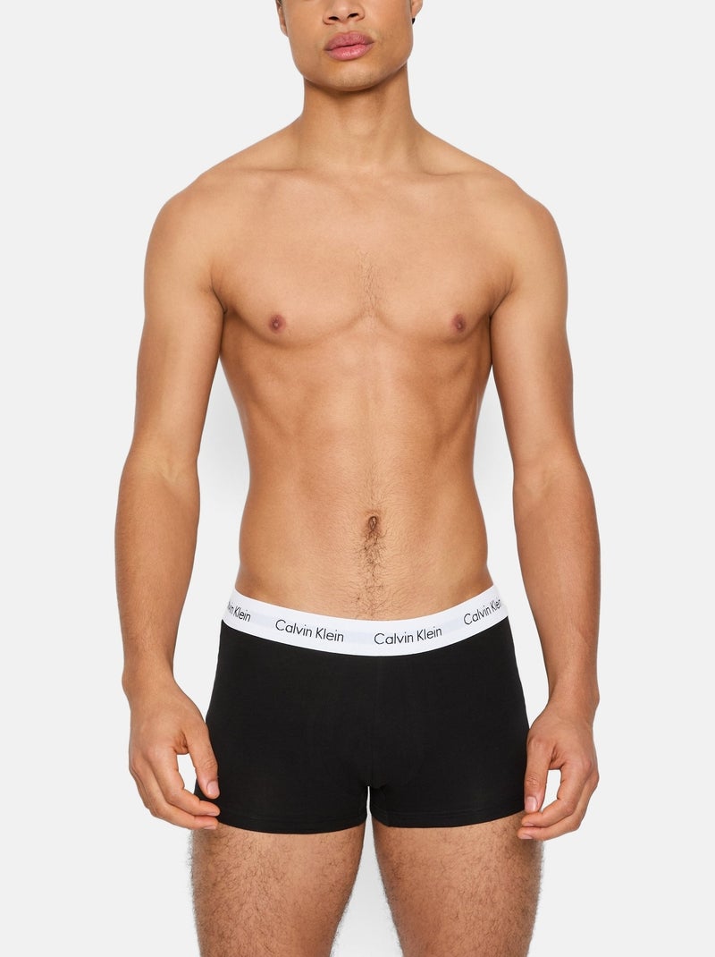Boxershorts verpakking x3 - Calvin Klein Zwart Grijs Wit - Kiabi