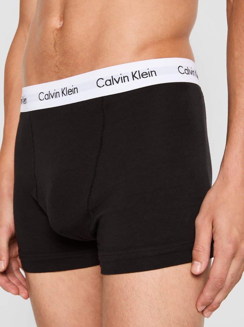 Boxershorts verpakking x3 - Calvin Klein Zwart Wit - Kiabi