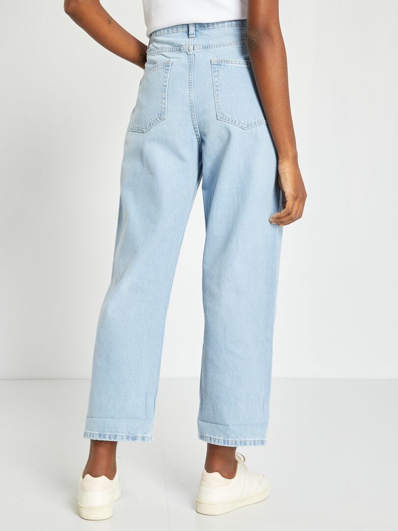 Boyfriend jeans 5 zakken BLAUW Kiabi 20.00€