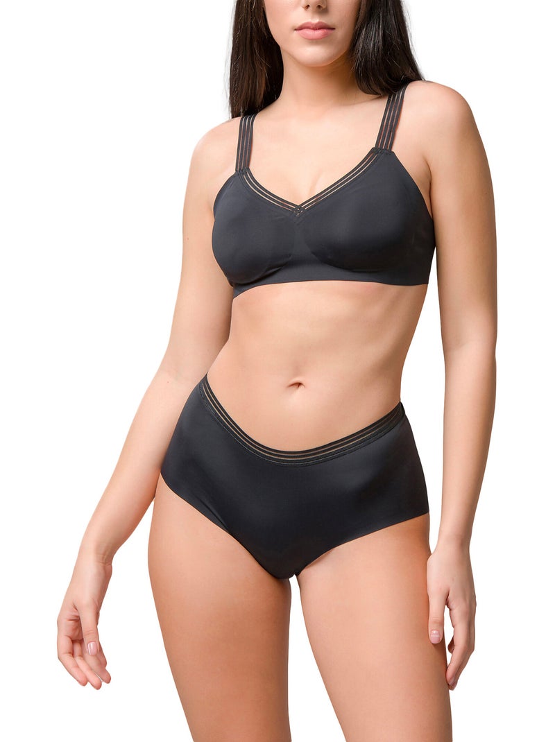 Bralette sans armatures every wear Noir - Kiabi