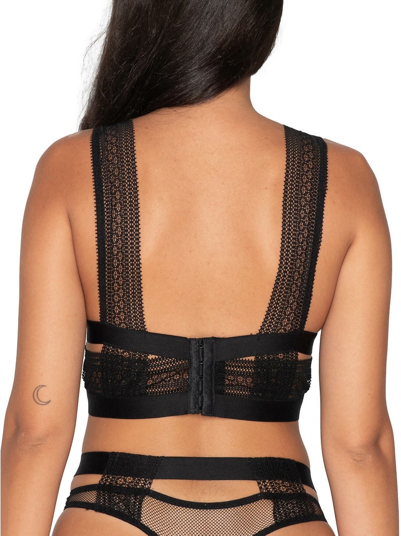 Bralette scandal Noir - Kiabi