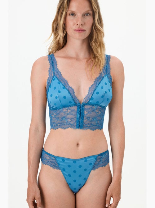 Bralette treso à pois penti - Kiabi Bralette treso à pois penti - Kiabi