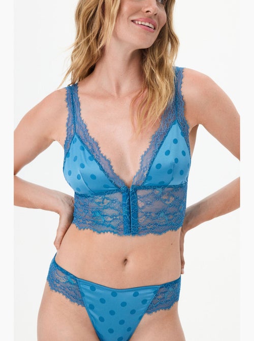 Bralette treso à pois penti - Kiabi Bralette treso à pois penti - Kiabi