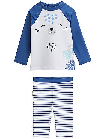 Brasilia tweedelig babyzwempakje, t-shirt en uv-beschermende broek