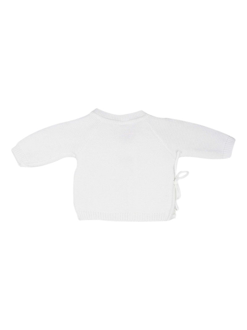 Brassière bébé en maille Blanc - Kiabi