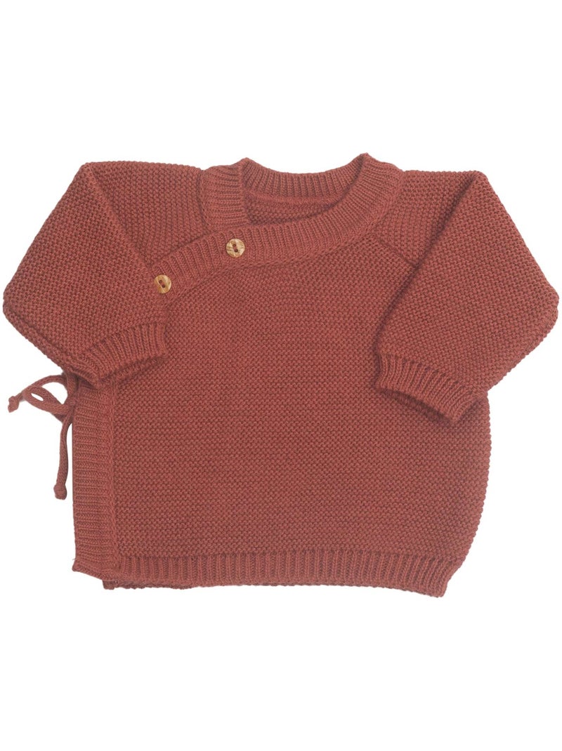Brassière bébé en maille Terracotta - Kiabi
