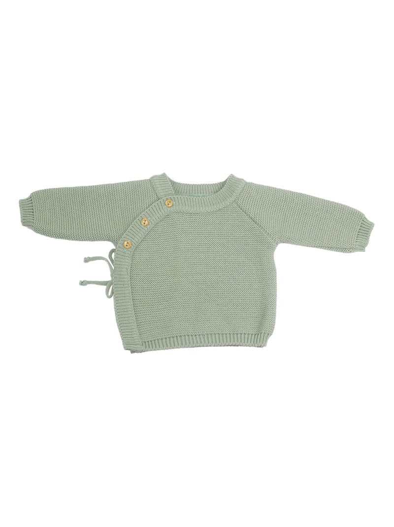 Brassière bébé en maille Vert olive - Kiabi