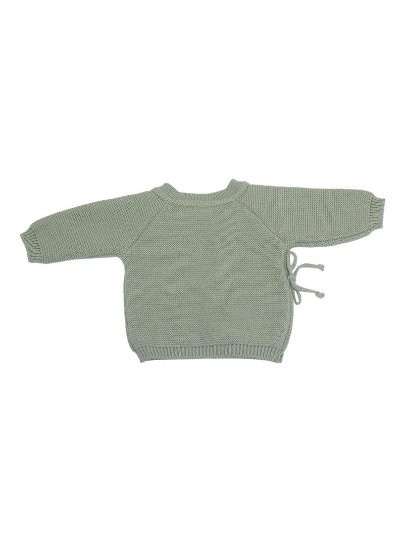 Brassière bébé en maille Vert olive - Kiabi