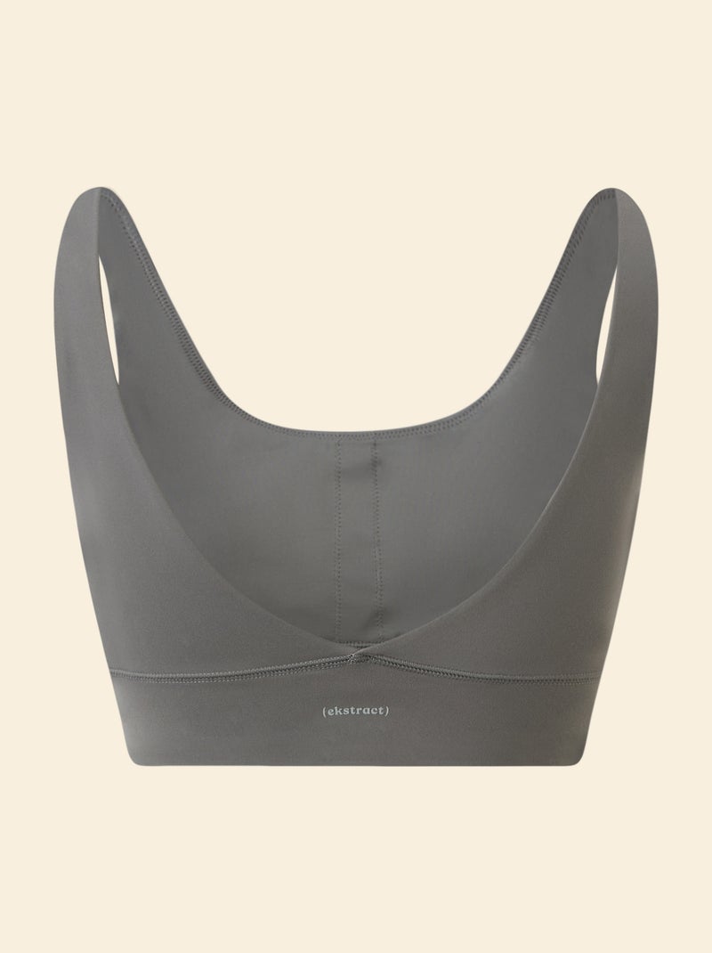 Brassière de sport - (ekstract) Gris - Kiabi