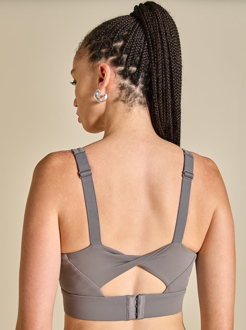 Brassière de sport - (ekstract) Gris - Kiabi