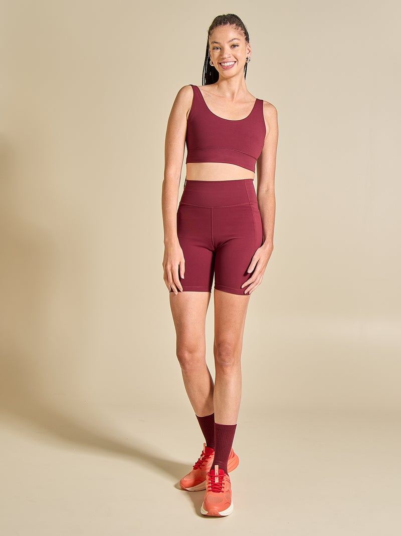 Brassière de sport - (ekstract) Rouge - Kiabi