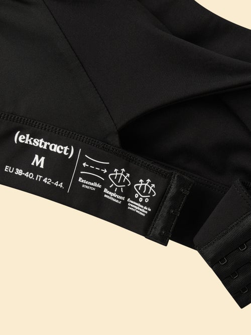 Brassière de sport effet twisté au dos maintien fort - (ekstract) - Kiabi