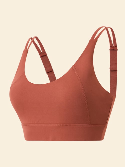 Brassière de sport effet twisté au dos maintien fort - (ekstract) - Kiabi