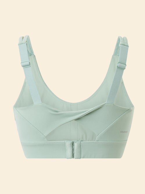 Brassière de sport effet twisté au dos maintien fort - (ekstract) - Kiabi