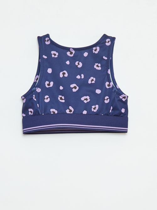 Brassière de sport  en matière stretch - Kiabi