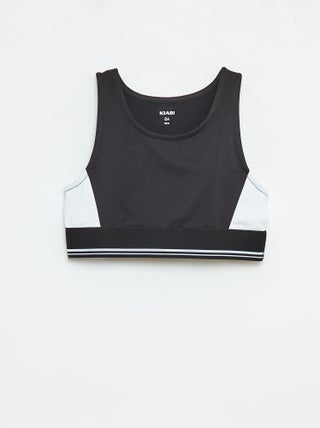 Brassière de sport  en matière stretch
