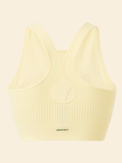 Brassière de sport en rib maintient léger - (ekstract) - Kiabi