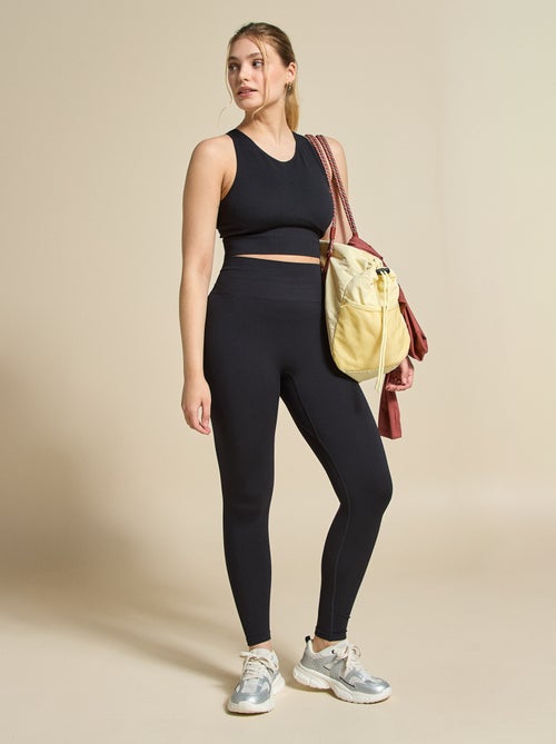 Brassière de sport en rib maintient léger - (ekstract) - Kiabi