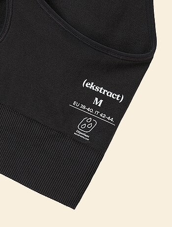 Brassière de sport en rib maintient léger - (ekstract)