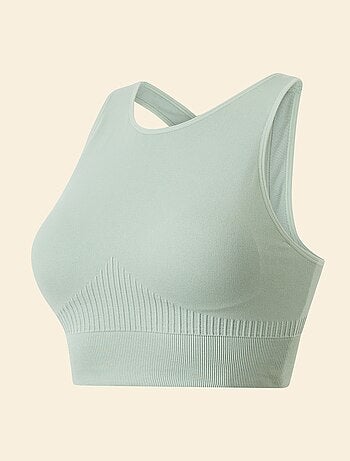 Brassière de sport en rib maintient léger - (ekstract)