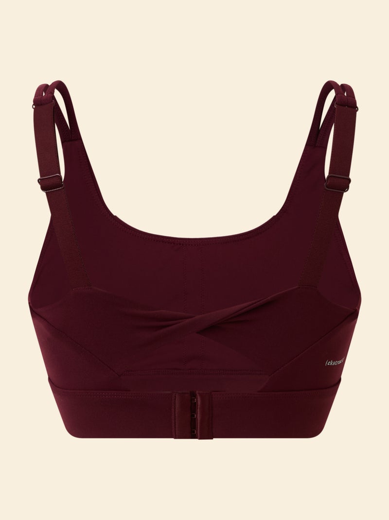 Brassière de sport fort maintien - (ekstract) Rouge - Kiabi