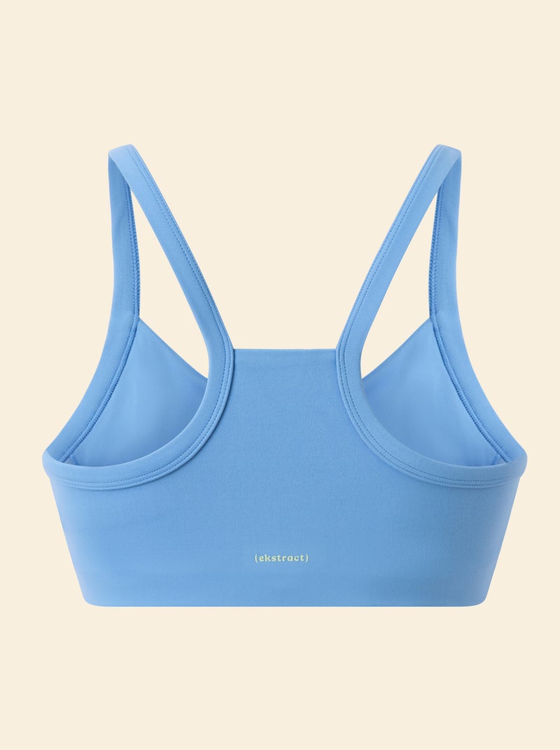 Brassière de sport maintien léger - (ekstract) Bleu - Kiabi