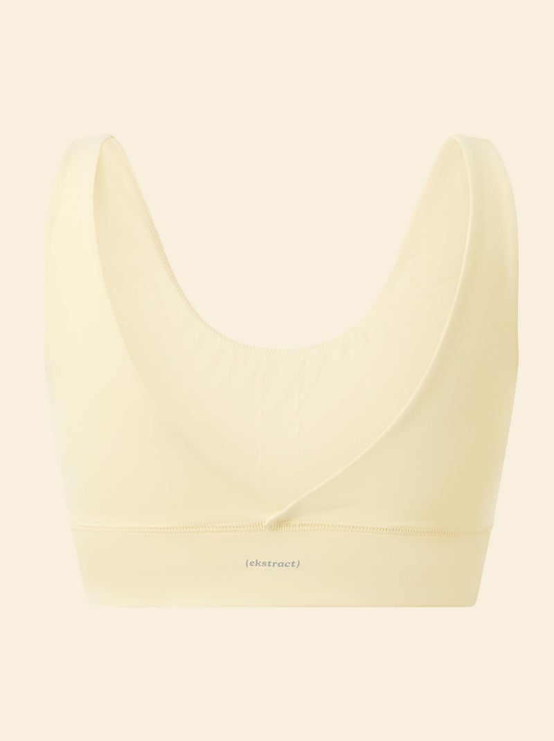 Brassière de sport maintien léger - (ekstract) Jaune - Kiabi