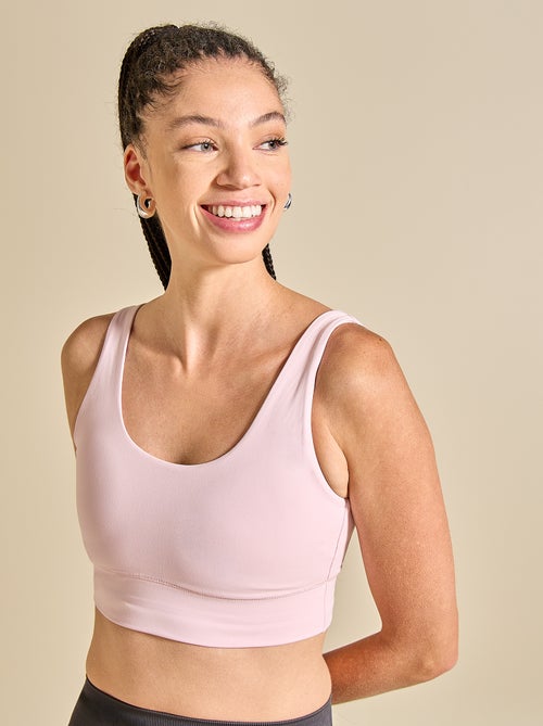 Brassière de sport maintien léger - (ekstract) - Kiabi Brassière de sport maintien léger - (ekstract) - Kiabi