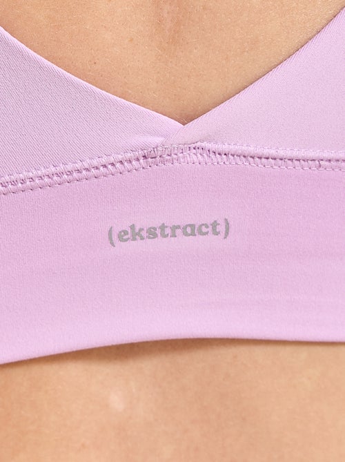 Brassière de sport maintien léger - (ekstract) - Kiabi Brassière de sport maintien léger - (ekstract) - Kiabi