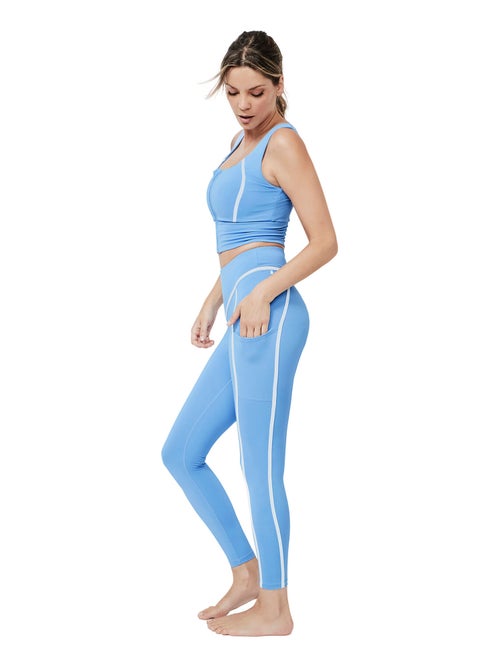 Brassière de sport ouverture frontale tech st7 - Kiabi Brassière de sport ouverture frontale tech st7 - Kiabi
