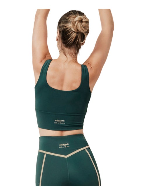 Brassière de sport ouverture frontale tech st7 - Kiabi
