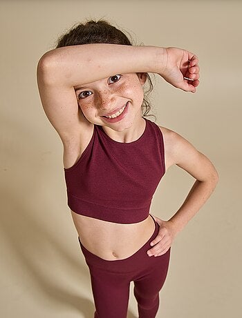 Brassière de sport sans couture - (ekstract)