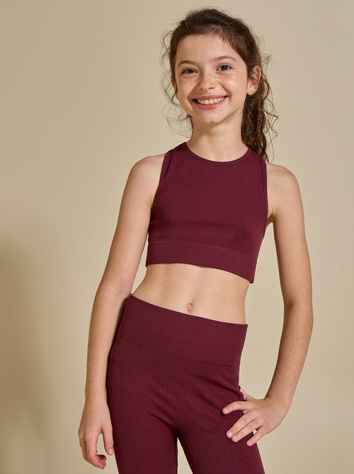 Brassière de sport sans couture - (ekstract) - Kiabi