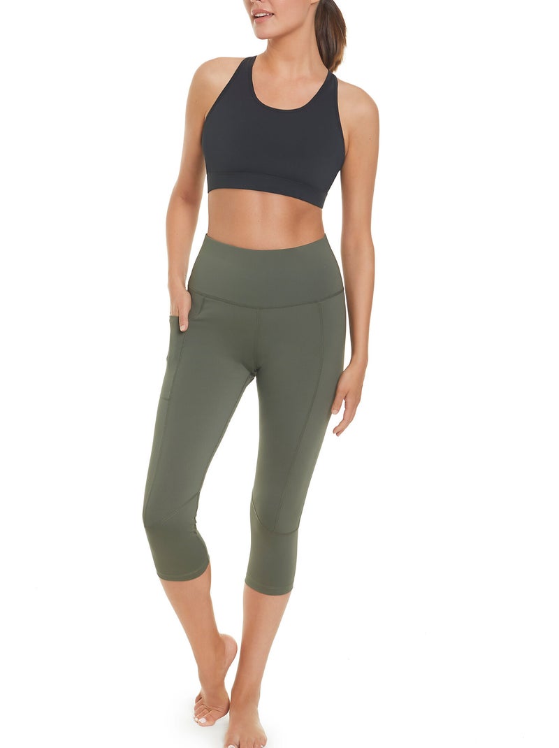 Brassière de sport tech st3 Noir - Kiabi