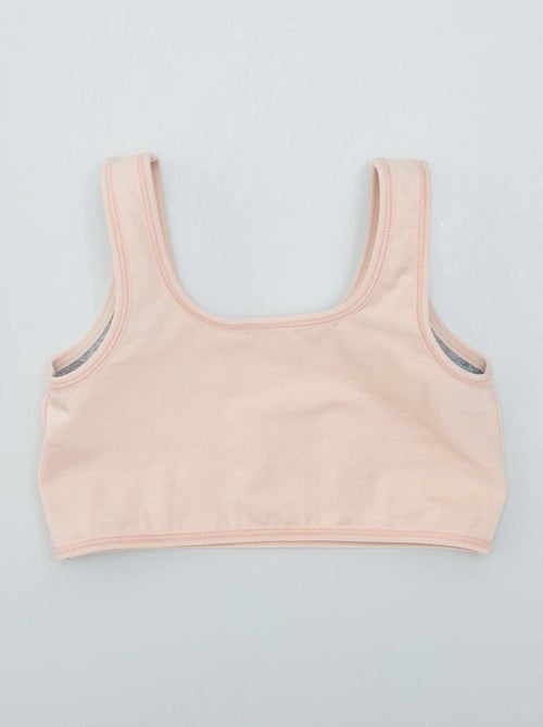 Brassière en jersey - collection facile à enfiler - Kiabi