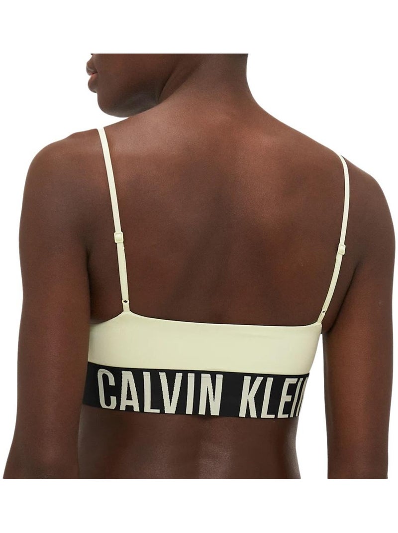 Brassière Femme Calvin Klein Jeans Vert - Kiabi