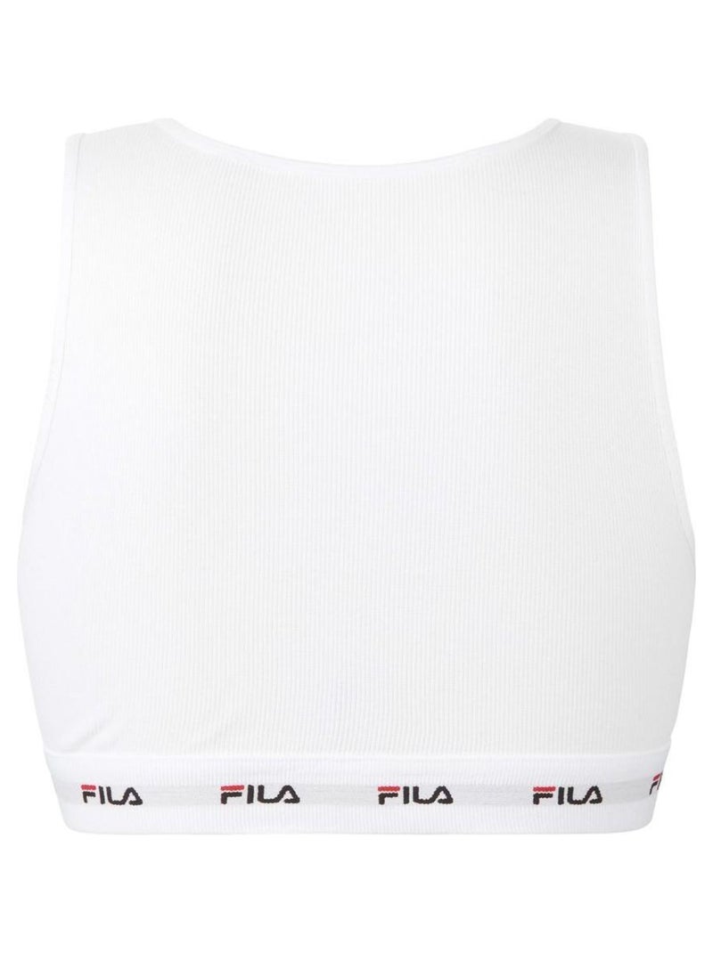 Brassière femme en coton  fila Blanc - Kiabi